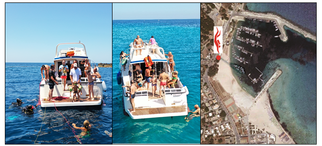 Punto di imbarco porto di San Vito lo Capo – pontile Stella Maris